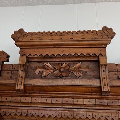 Large Antique Mirror