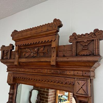 Large Antique Mirror