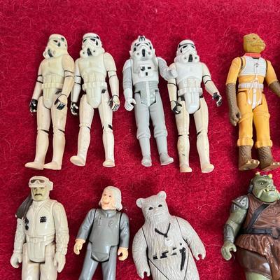 Star Wars Figurines Lot