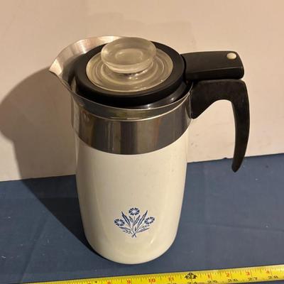 Vintage Corning Ware 9 Cup Percolator