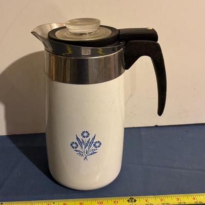 Vintage Corning Ware 9 Cup Percolator