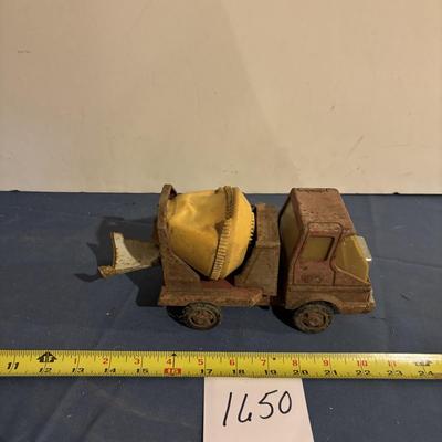 Vintage cement Mixer Toy