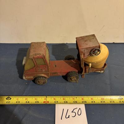 Vintage cement Mixer Toy