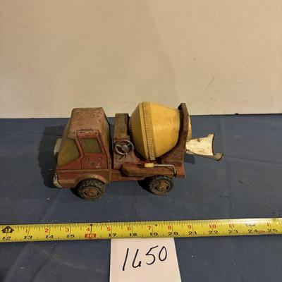 Vintage cement Mixer Toy
