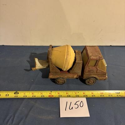 Vintage cement Mixer Toy