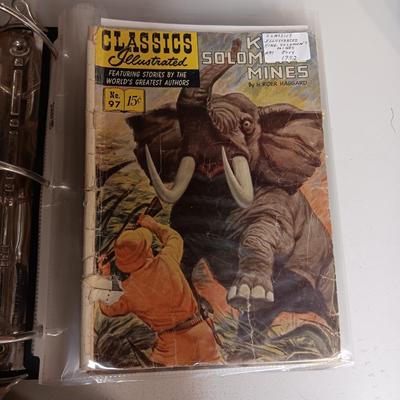 CLASSICS ILLUSTRATED COMIC BOOKS