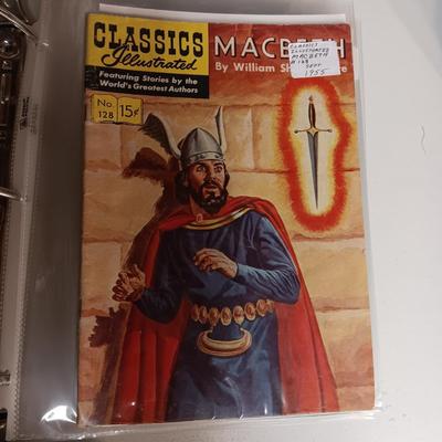CLASSICS ILLUSTRATED COMIC BOOKS