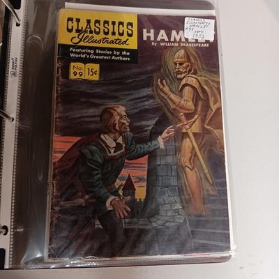 CLASSICS ILLUSTRATED COMIC BOOKS