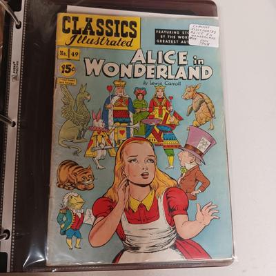 CLASSICS ILLUSTRATED COMIC BOOKS