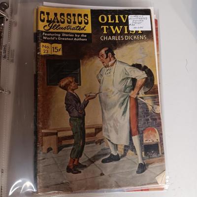 CLASSICS ILLUSTRATED COMIC BOOKS