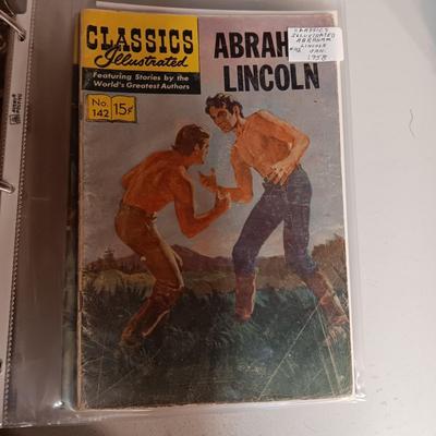 CLASSICS ILLUSTRATED COMIC BOOKS