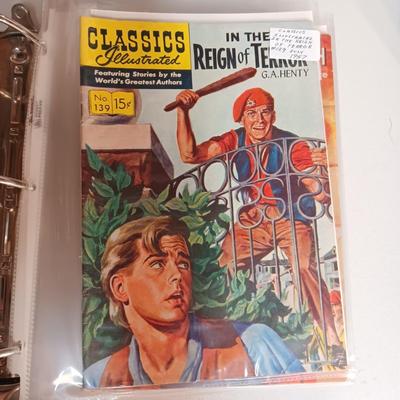 CLASSICS ILLUSTRATED COMIC BOOKS