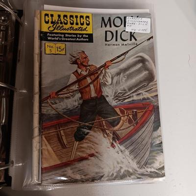 CLASSICS ILLUSTRATED COMIC BOOKS