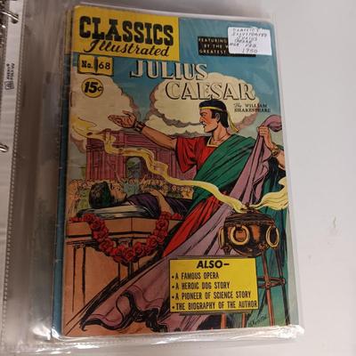 CLASSICS ILLUSTRATED COMIC BOOKS