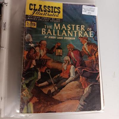CLASSICS ILLUSTRATED COMIC BOOKS
