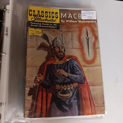 CLASSICS ILLUSTRATED COMIC BOOKS