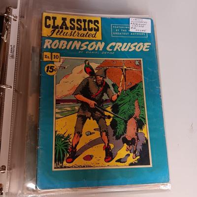 CLASSICS ILLUSTRATED COMIC BOOKS