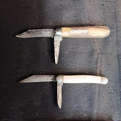 CATTARAUGUS AND 2 OTHER POCKET KNIVES