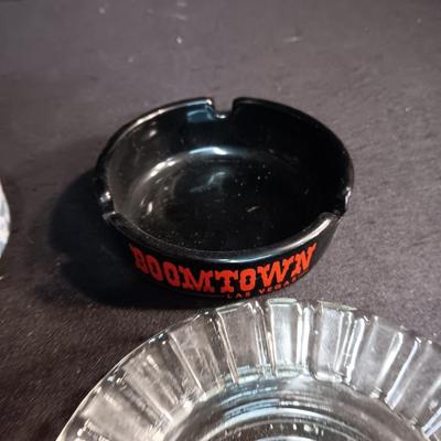 PRINCE SUPERLIGHTER AND ADVERTISING ASHTRAYS