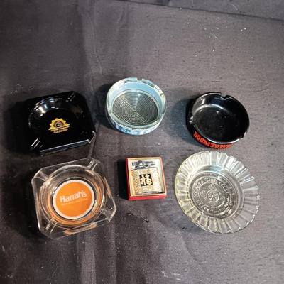 PRINCE SUPERLIGHTER AND ADVERTISING ASHTRAYS