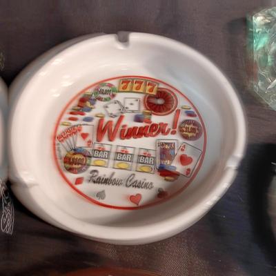 VINTAGE ASHTRAYS AND LIGHTERS