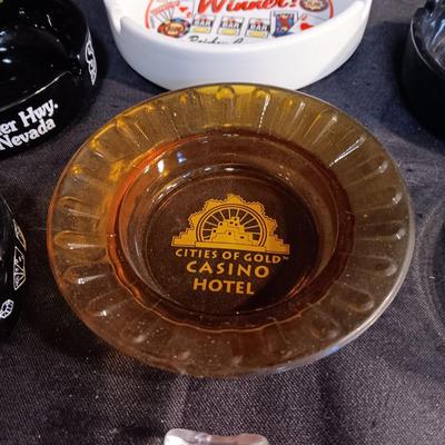 VINTAGE ASHTRAYS AND LIGHTERS