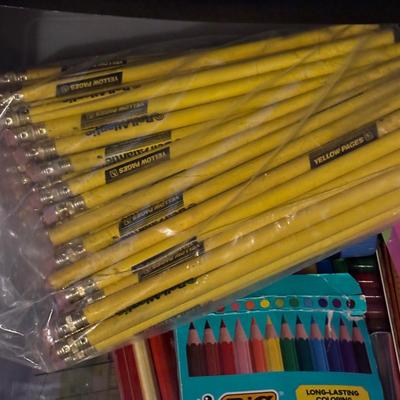 LOT 283: Three Drawer Plastic Organizer Full of Drawing/Painting/Crafting Supplies