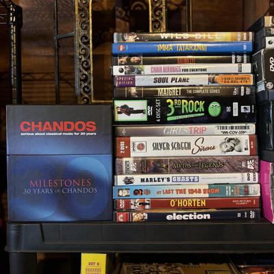 LOT 284: Large Collection of DVDs