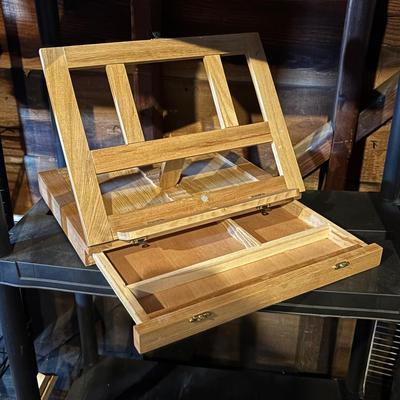 LOT 285: Crafting & More Supplies w/Shelf