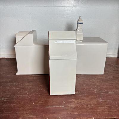 LOT 293: Vintage Mancer Canisters, Made in Italy