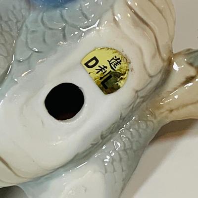 LOT 298: Asian Dragon Lot Featuring Noritake Dragon Vase, Porcelain Dragon Figurine, Hand Painted Dragon Vase and More