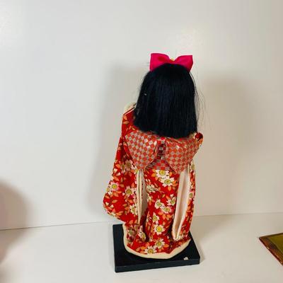 LOT 302: Japanese Collection Including Banks, Dolls, Furry Panda and More