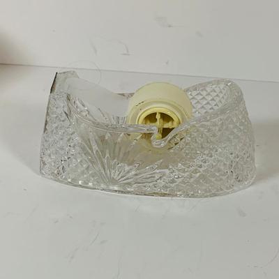 LOT 308: Lenox Snow Queen Figurine, Galway Crystal Bowl, Crystal Perfume Bottle, Glass Ink Well and More
