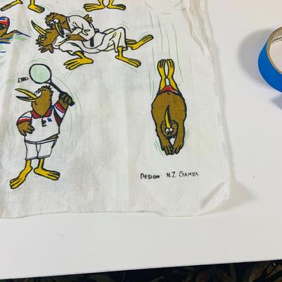 LOT 328: Land Down Under New Zealand Art, Books Memorabilia and Kiwi Bird Figurine