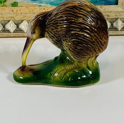 LOT 328: Land Down Under New Zealand Art, Books Memorabilia and Kiwi Bird Figurine