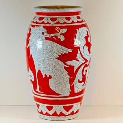 LOT 329: Large Italian Floor Vase
