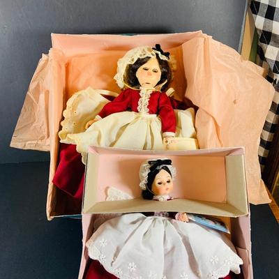 LOT 331: Vintage Madam Alexander Little Women Dolls