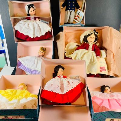LOT 331: Vintage Madam Alexander Little Women Dolls