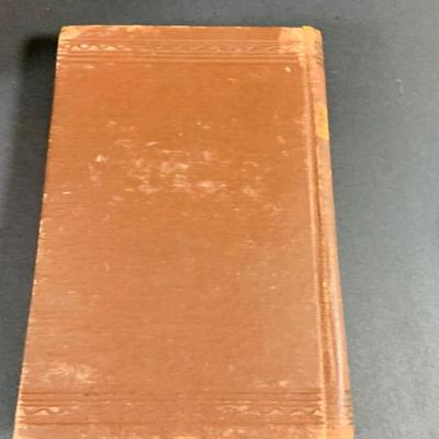 LOT 332 Vintage Books Indulding the Holy Bible in a Wood Box, The Life of Rev. John Fox and Cushing's Manual