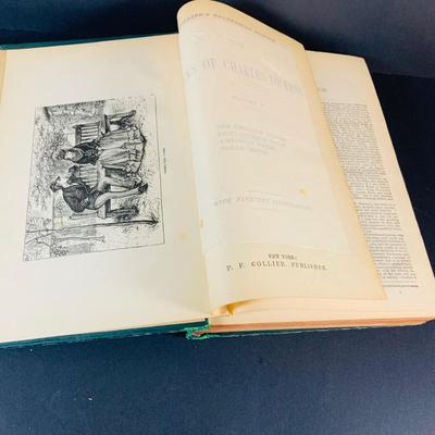 LOT 333: Works of Charles Dickes Two Volumes