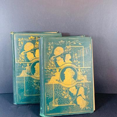 LOT 333: Works of Charles Dickes Two Volumes