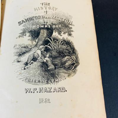 LOT 334: St Ives by Robert Louis Stevenson 1905, The History of Sandford & Merton by Thomas Day 1852 and the Complete Works of Robert...