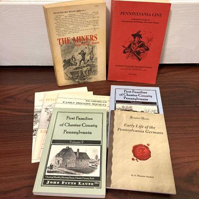LOT 341: Collection of Books with Celestron Binoculars- Birds, Nature, Animals, Historical New Jersey and Pennsylvania and More