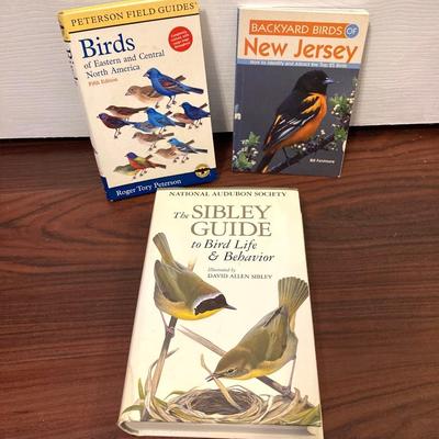 LOT 341: Collection of Books with Celestron Binoculars- Birds, Nature, Animals, Historical New Jersey and Pennsylvania and More