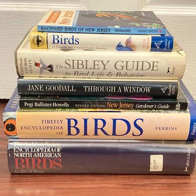 LOT 341: Collection of Books with Celestron Binoculars- Birds, Nature, Animals, Historical New Jersey and Pennsylvania and More