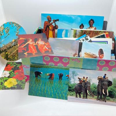 LOT 355: Collection of Vintage Postcards