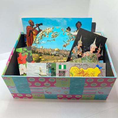 LOT 355: Collection of Vintage Postcards