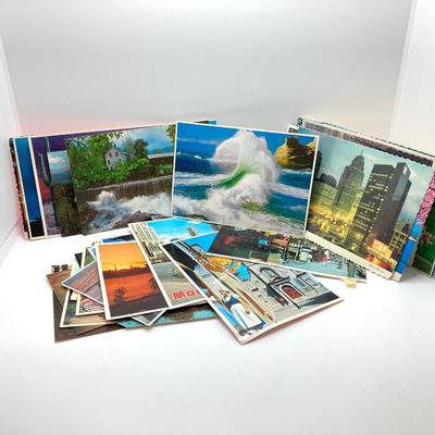 LOT 355: Collection of Vintage Postcards