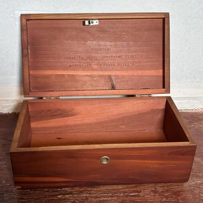 LOT 360: Edinburg Crystal Golf Sculpture, Framed & Signed Print of Midtnes Hotel, Norway, Painted, Lane Cedar Memory Box, Handblown...