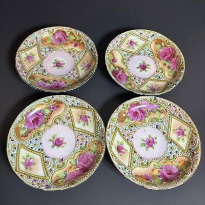 LOT 362: Unmarked Moriage China Tea Set